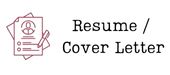 Resume and cover letter