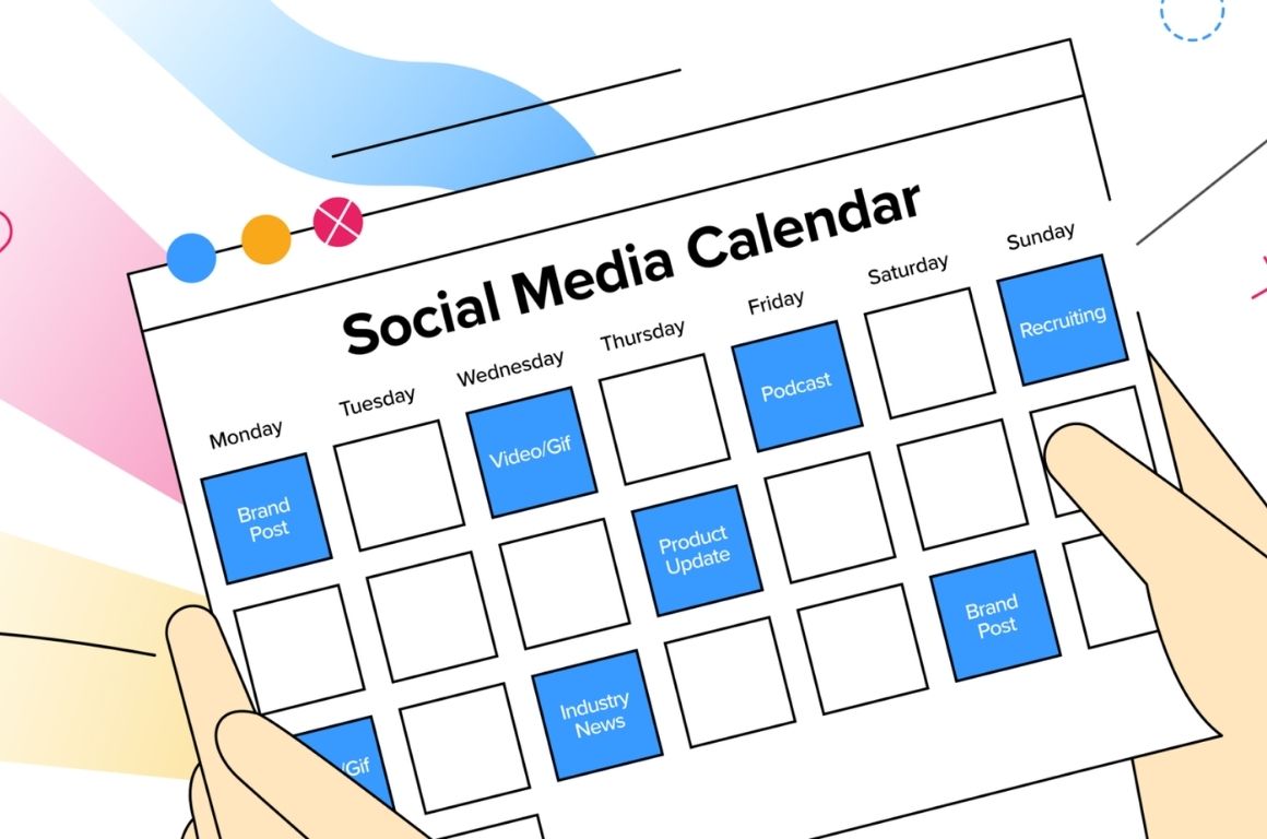 Social media calendar
