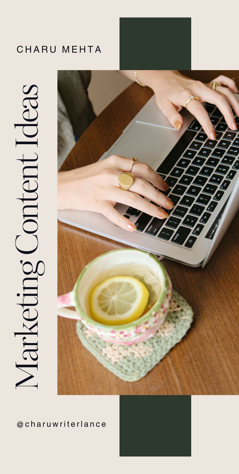 Marketing content writing service banner