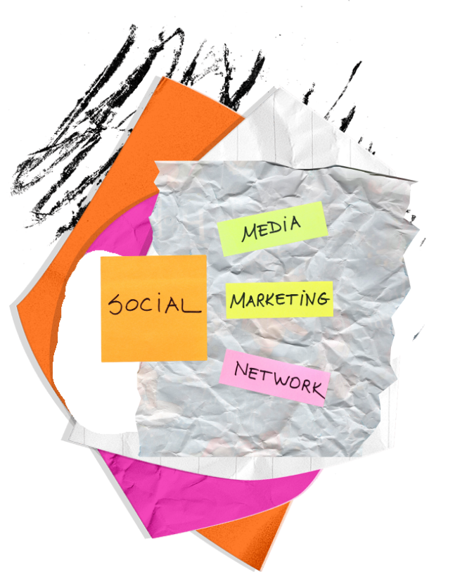 Service banner social media service