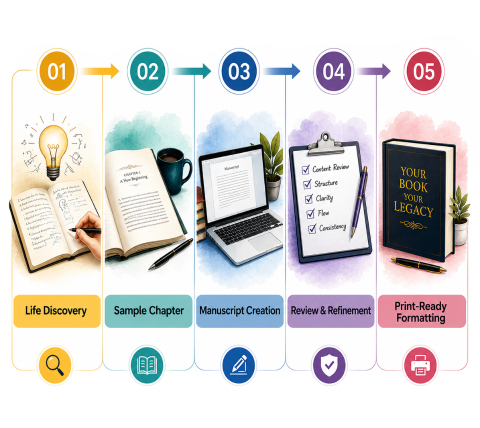 Professional biography writing services